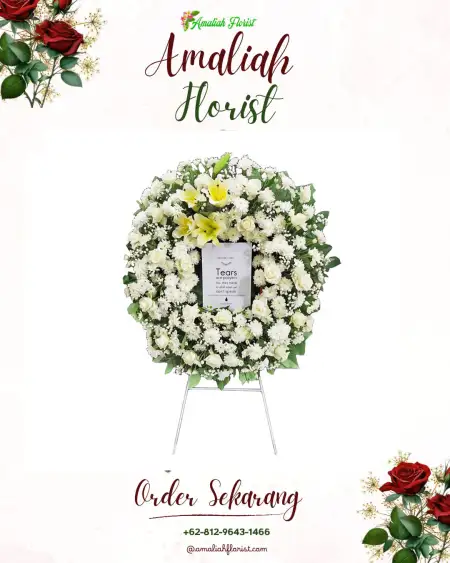 Krans Bunga Duka Gerunung