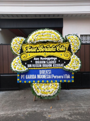 Papan Bunga Duka di Gerunung