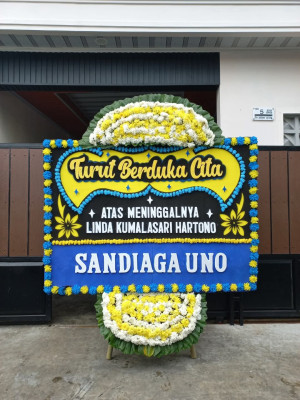 Papan Bunga Duka di Gerunung
